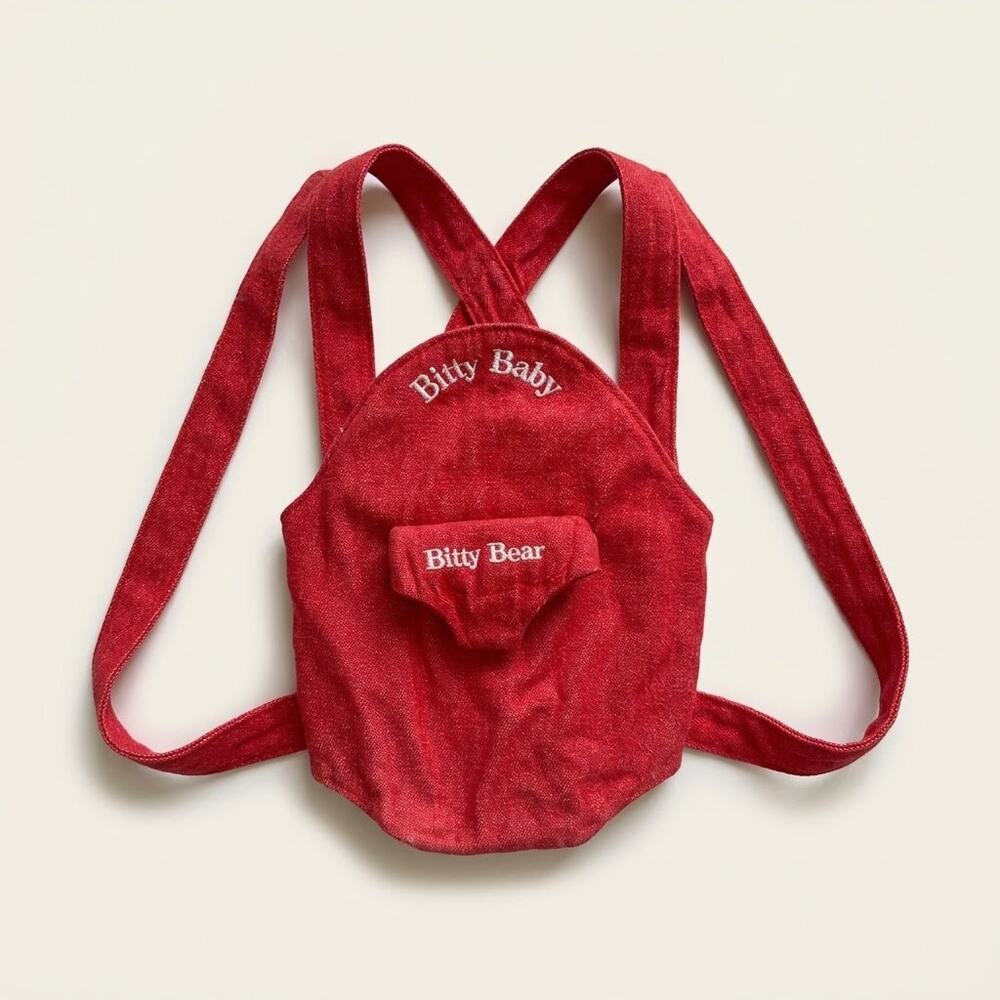 American Girl Vintage 1997 Kidcore Pleasant Company Bitty Baby Bear Carrier